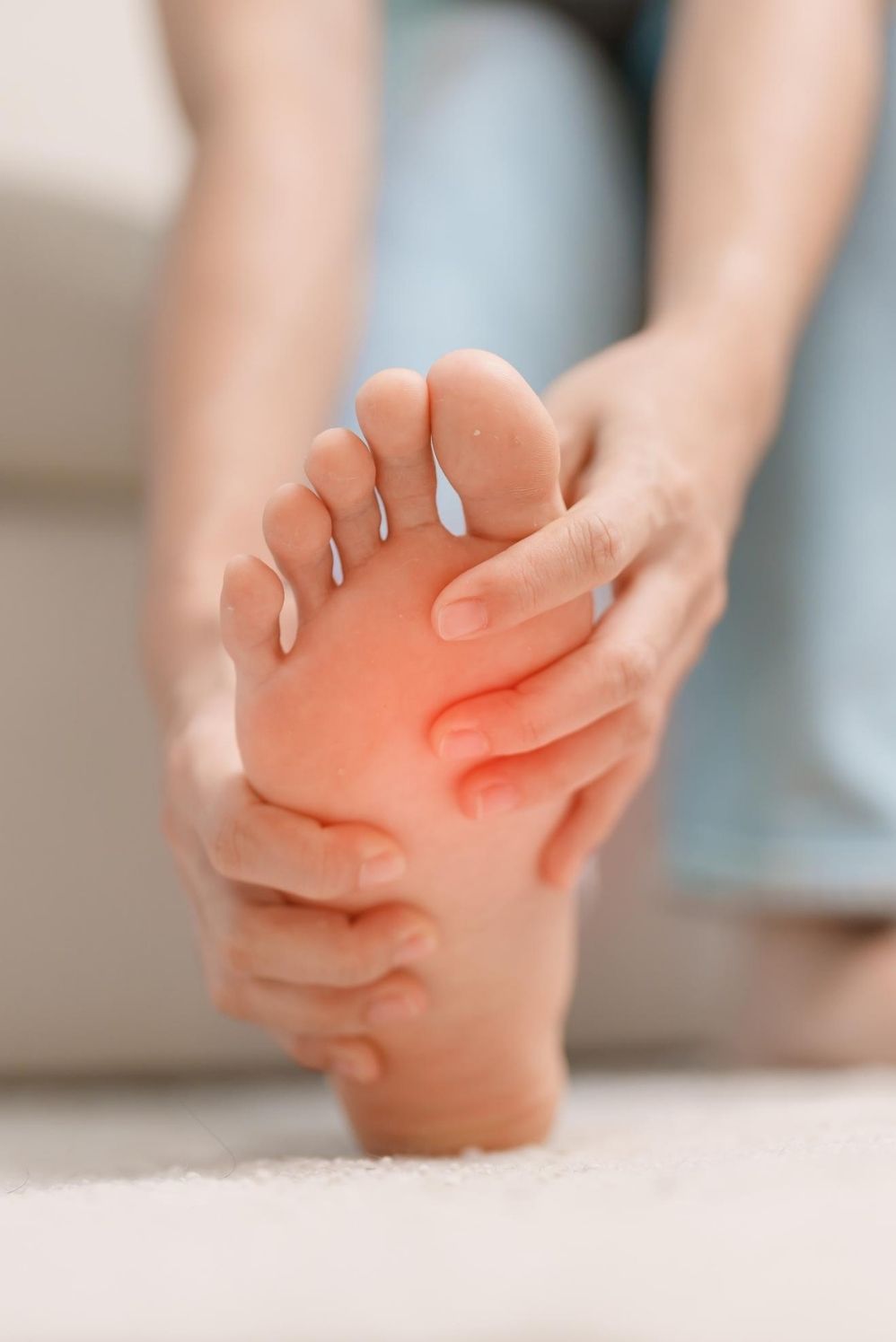 foot pain treatment and relief at peak point physical therapy